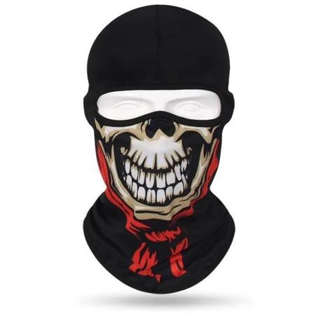 Maske hætte balaclava Halloween Full Face Cover ski motorcykel Red