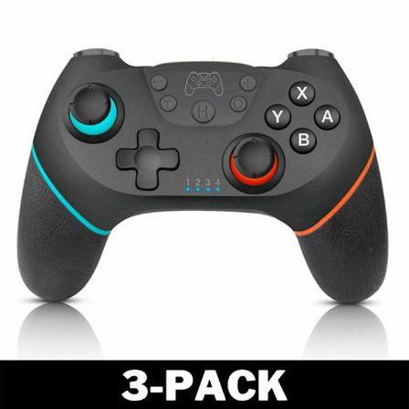 Trådlös Handkontroll kompatibel med Nintendo Switch Svart