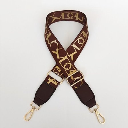 Crossbody Bag Stropp Skulderveske Belter KAFFE