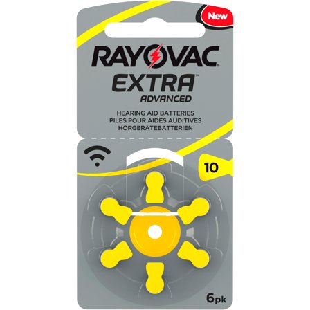 Rayovac Extra Advanced act 10 høreapparatbatteri 6 stk