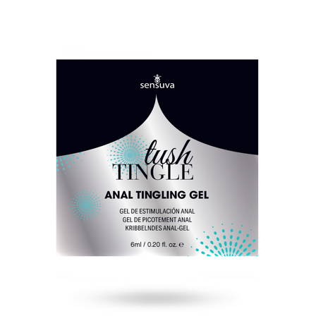 SENSUVA Tush Tingle Anal Stimulation Gel 6 ml - Vuxen.dk: Bedre sex