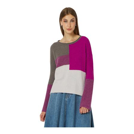 Manila Grace, Jersey with inner processing Art. M312Nt Grijs, Dames, Maat:M