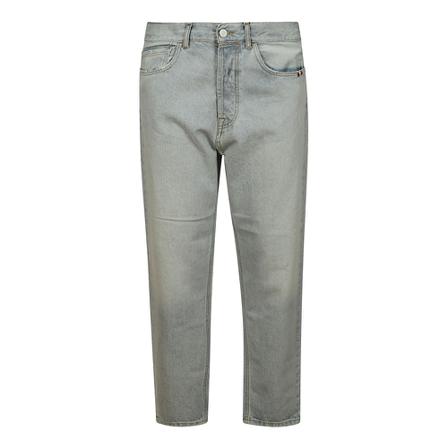 Amish, Men& Clothing Jeans Blue Ss 22 Blauw, Heren, Maat:W31,Katoen