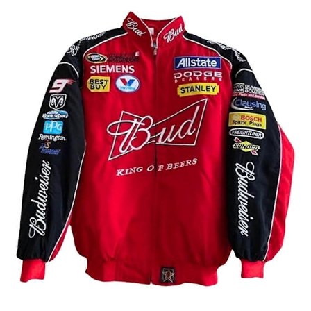Budweiser Svart F1 Racing Jacka - WELLNGS
