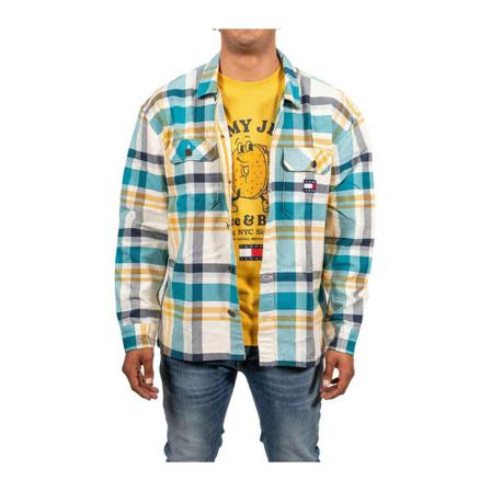 Tommy Hilfiger, Casual Shirts Blauw, Heren, Maat:XL