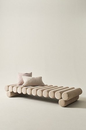 Jotex - Daybed Sandbeige - SIMONETTA - Køb Daybeds hos Jotex
