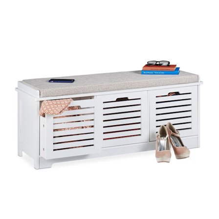 Bænk med opbevaring