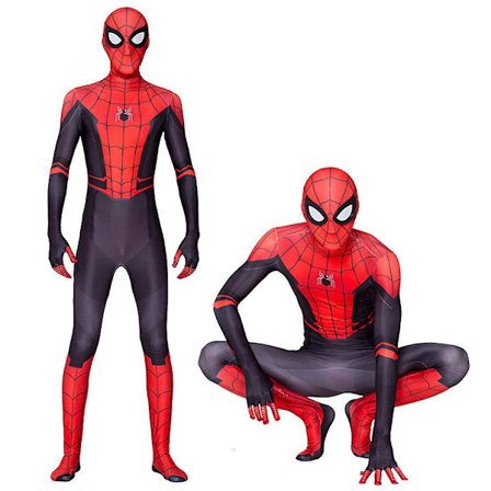 Far From Home Kostyme Unisex Spiderman Cosplay Kostyme Voksen Halloween Party Kostymer Zentai Dress