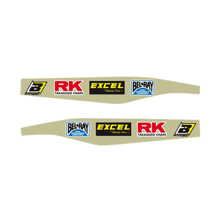 Swingarmstickers Blackbird - Husqvarna FX 450 2020-2022