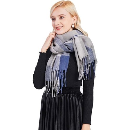 Dame tørklæde - Dame tørklæde - Dame vintertørklæde - Varmt vintertørklæde - Sjal