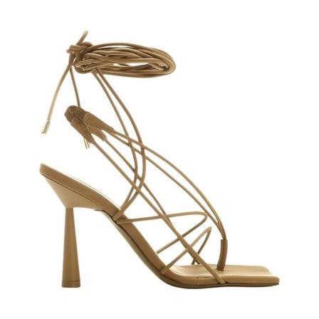 Gia Borghini, Rosie 6R18 Sandals Brązowy, Kobieta, Rozmiar: 37 EU