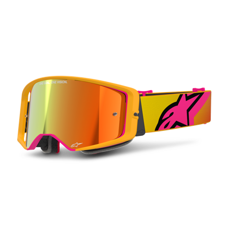 Masque Cross Alpinestars Supertech Corp Jaune/Rose