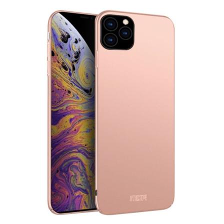 MOFI Shield Slim Frosted Bumpresistent Back Case iPhone 11 Pro Max 6,5 tommer (2019) - Rødguld Pink