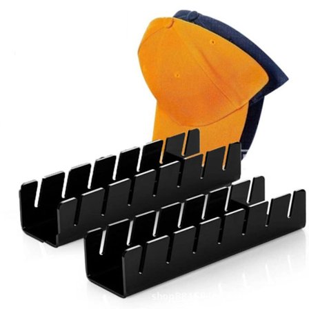 Baseball Keps Display Hat Stand SVART