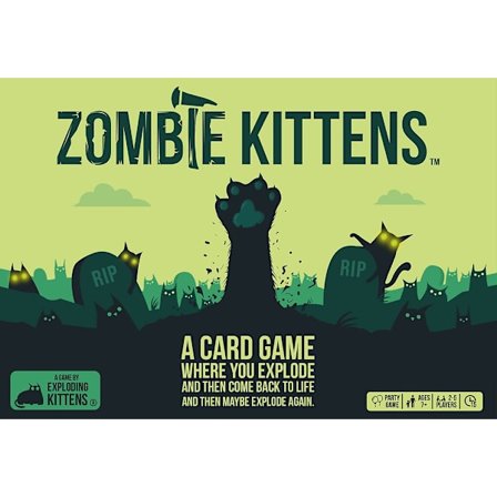 Korttipeli - Exploding Kittens Zombie Kittens Nordic