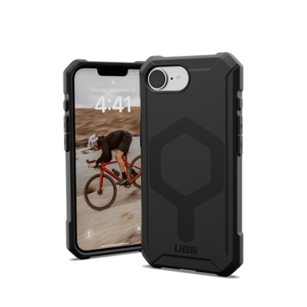UAG Essential Armor Magsafe-fodral för iPhone 16e - svart