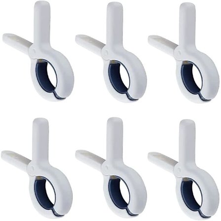 Plastklyper uten spor, klesklyper, håndkleholder, klyper til strandhåndkle, uten spor