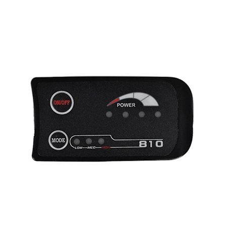 6pin S810 E-sykkelmåler LED-skjerm 48v for elektrisk sykkel elektrisk sykkelmåler