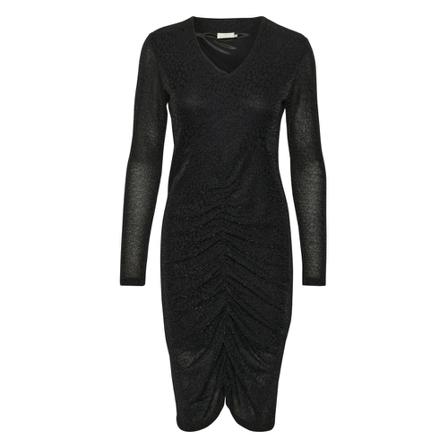 Kaffe KAnatja Dress , Zwart , Dames , Maat: M Feestjurken