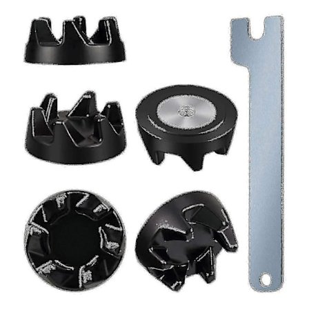 KitchenAid Blender 9704230 Koblingsudskiftningsdele - 6-pak med 1 skruenøgle (FMY)