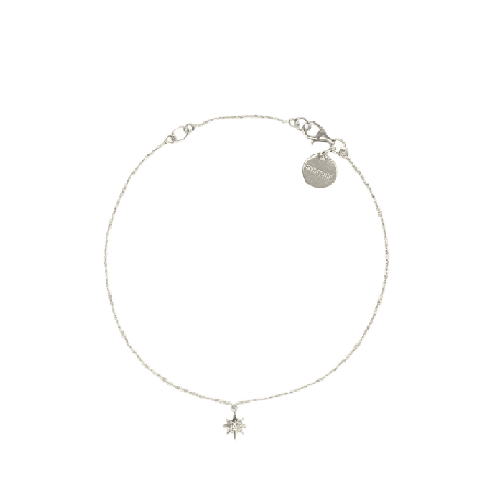 Syster P North Star Bracelet Silver Armband Dam ONESIZE