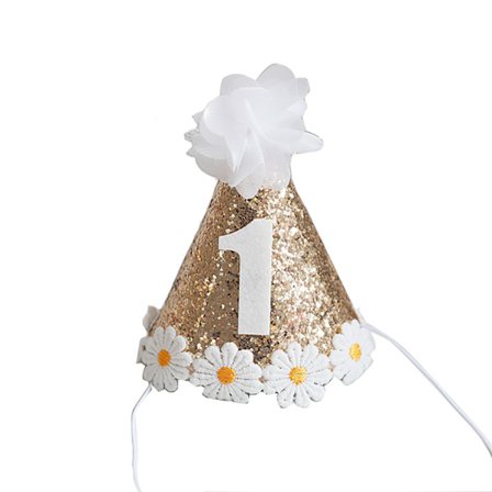 Ins Kids Birthday Party Hat 1 2 Baby Shower Daisy Theme Birthda