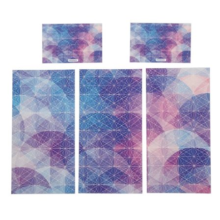 Kontrollskyddande klistermärke spelkonsol huddekorationsskydd för Xbox Series X