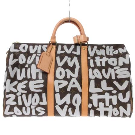 Louis Vuitton Vintage Pre-owned Weekend Tass , Bruin , Dames , Maat: ONE Size Vintage Tassen