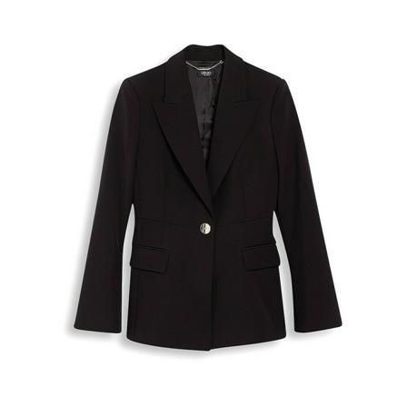 Liu Jo, Blazers Czarny, Kobieta, Rozmiar: S