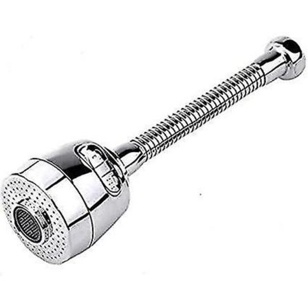 Fleksibel Kjøkkenkran Sprøytehode 360 Grader Krom