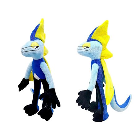 42cm Inteleon Plussjeleketøy Tegneserie Anime Spillfigur Duk Myk Utstoppet Dyr Kawaii Interleon Duk Barn Leke Fans Bursdagsgave