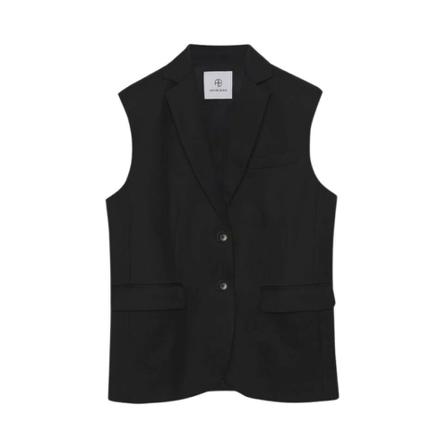 Anine Bing Tay Vest , Zwart , Dames , Maat: M