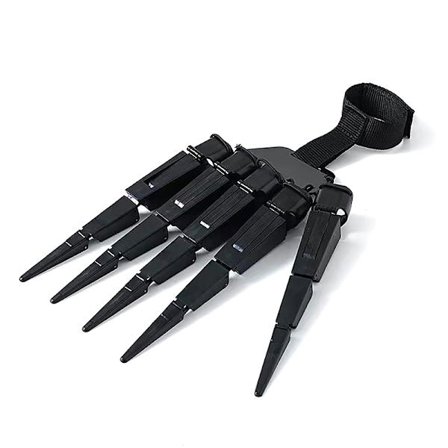 Halloween ledade fingrar Skeleton Hand Cosplay Glove Ghost