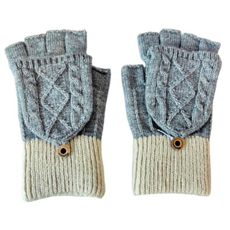 Cabrioletvanter - Varme og hyggelige vinterhandsker Grå