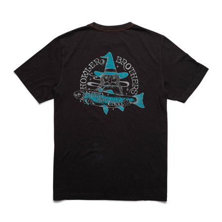 Howler Bro's Cotton T-Shirt River Wizard Black - M