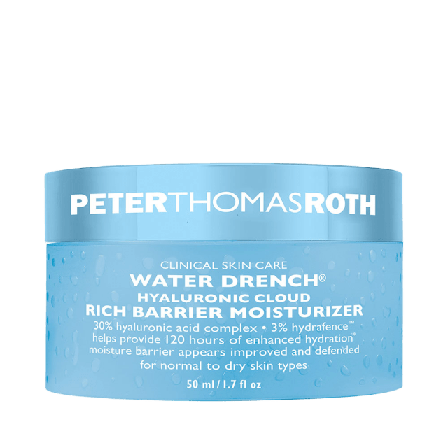 Peter Thomas Roth Water Drench Hyaluronic Cloud Rich Barrier Dagcreme Unisex 50 ML