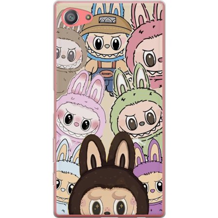 Kompatibelt Mobilskal till Sony Sony Xperia Z5 Compact The Monster Edition Samlarfigur Anime