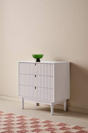 Jotex - Kommode Hvit - TOULUSE - Kjøp Barneskap & barnehyller hos Jotex