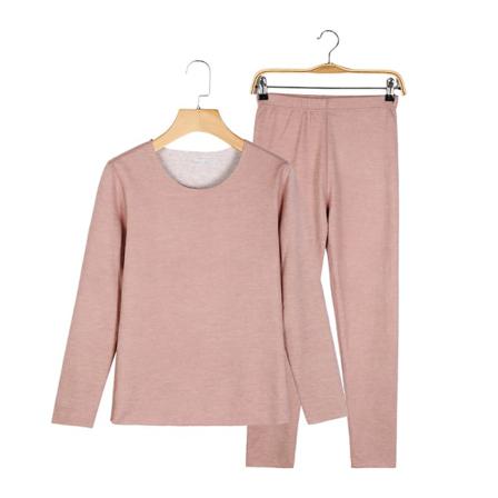 Män Crew Neck Thermal Underwear Långärmad Topp Och Botten Kostymer