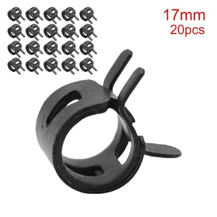 20 stk/parti fjederclips Fastener 20 stk 17 MM 20 stk 17 mm