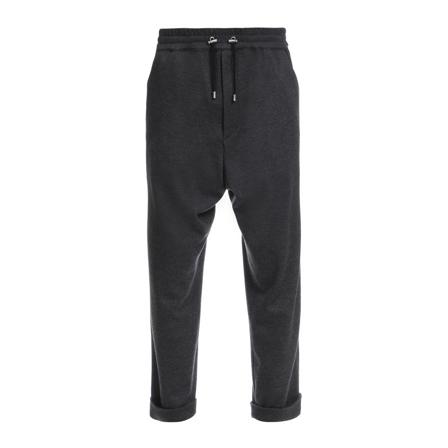 Balmain, Sweatpants Szary, Mężczyzna, Rozmiar: L