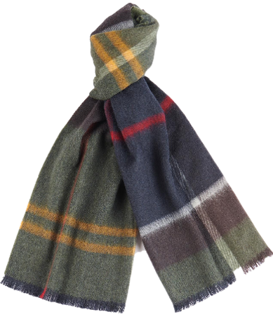 Barbour W's Rosefield Scarf Classic Tartan
