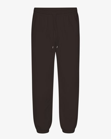 Organic Relaxed Sweatpants - Coffee Brown XL
