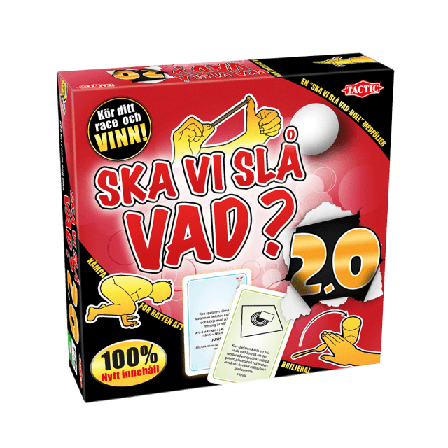 TACTIC Sällskapsspel, Ska vi slå vad? 2.0 Spel & pussel ONESIZE