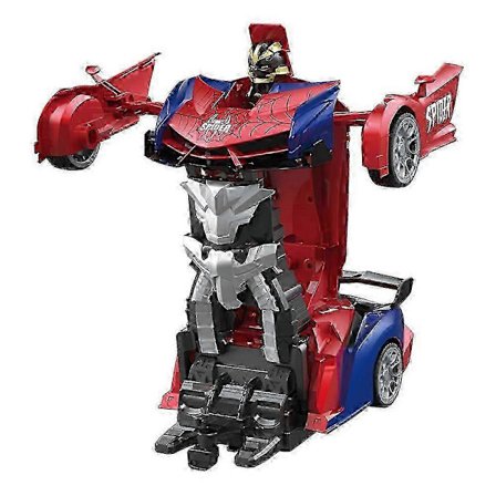 Spider Transform RC Bil Legetøj Med Øje Og Lys Fjernbetjening Bil Deformation