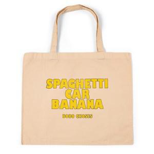 Kids - Bobo Choses Rainy Day Spaghetti Car Banana Tote Bag One Size - Bags - One size - Beige