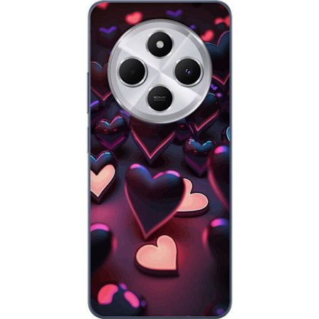 Yhteensopiva Puhelinkuori Xiaomi Xiaomi Redmi 14C KeskiyönSydämet