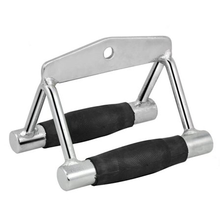 V-formet dobbelt håndtag nedtryksstang, bærbar hjemmetræningsudstyr, skridsikker dobbelt D-håndtag, bodybuilding vægtstang træningstilbehør