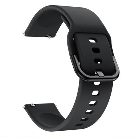 Sport Silikon Utbytbar rem för Xiaomi Mi Watch Color Sports Edition-band för Mi Watch Color Armband Watchbands Correa Black other 22mm width lug