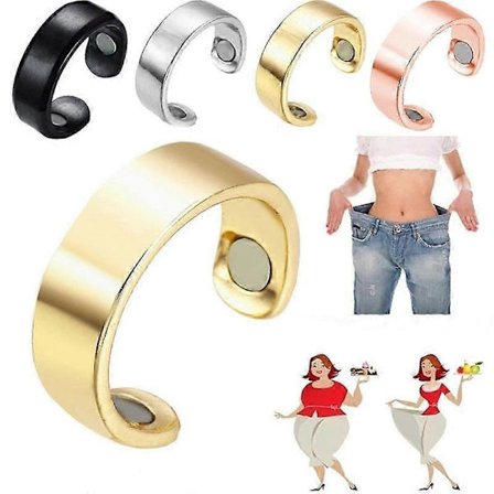 Sömni Ring Dam Menopaus, Magnetiska Terapiringar, Avslappning, Sömnhjälp Guld [DB]